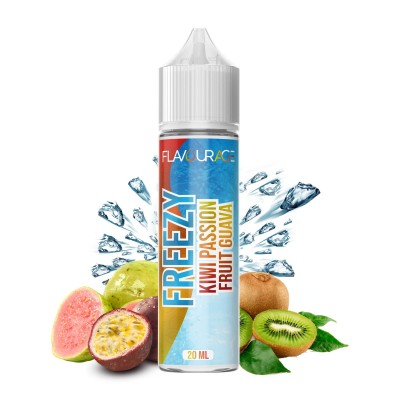 FREEZY KIWI PASSION FRUIT GUAVA - 20/60 - FLAVOURAGE