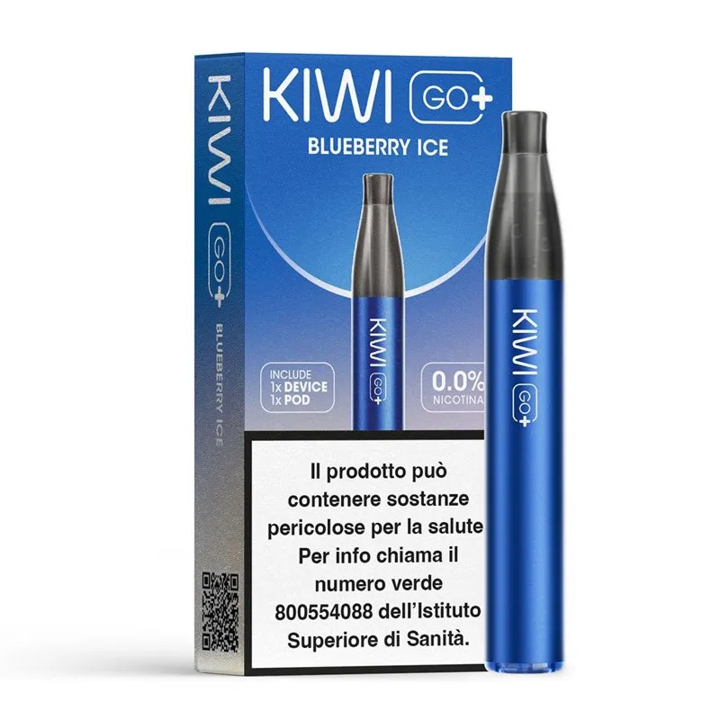 KIWI GO PLUS - STARTER KIT - BLUEBERRY ICE - 0 mg/ml - 2ml
