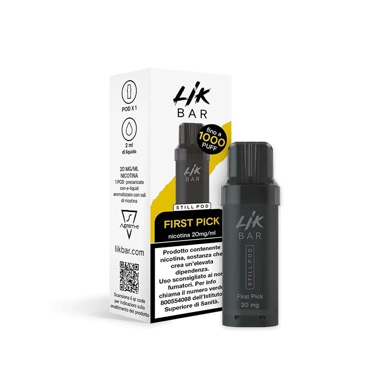 FIRST PICK - LIK BAR STILL POD - 0 mg/ml - 2ml