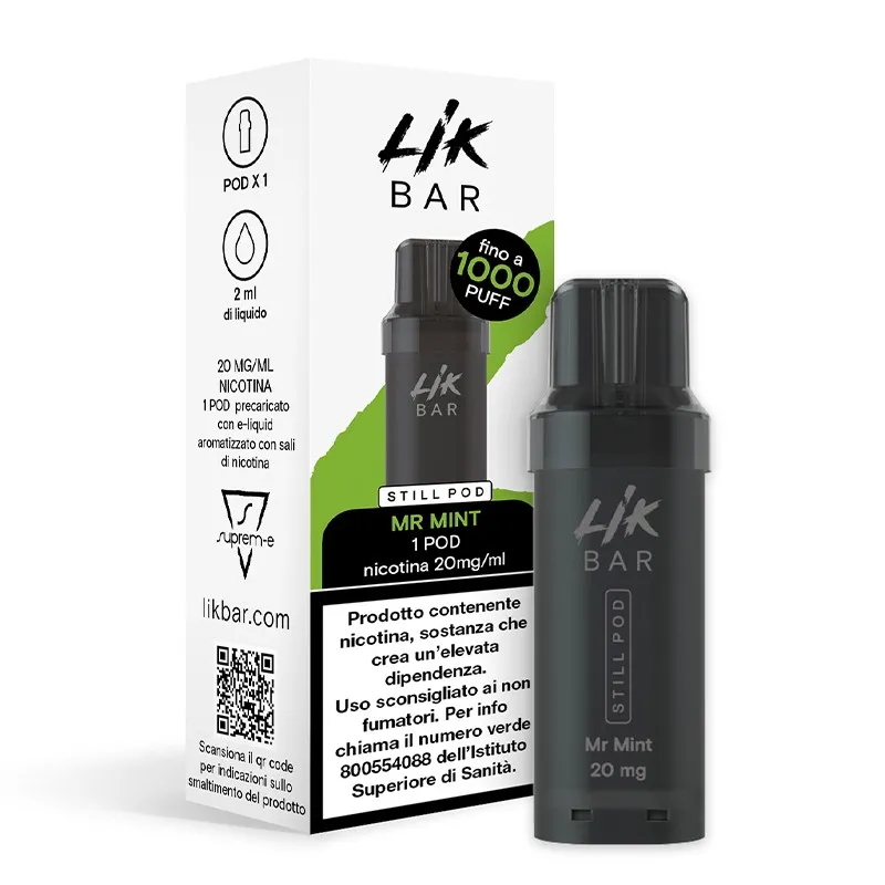 MR MINT - LIK BAR STILL POD - 0 mg/ml - 2ml