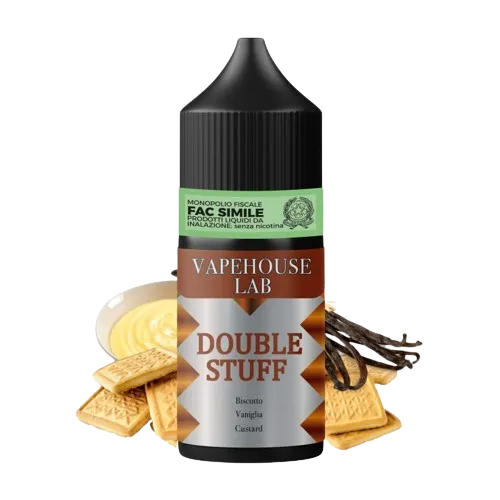 DOUBLE STUFF - 10/30 - VAPEHOUSE - TOB - 10ml - 0 mg/ml