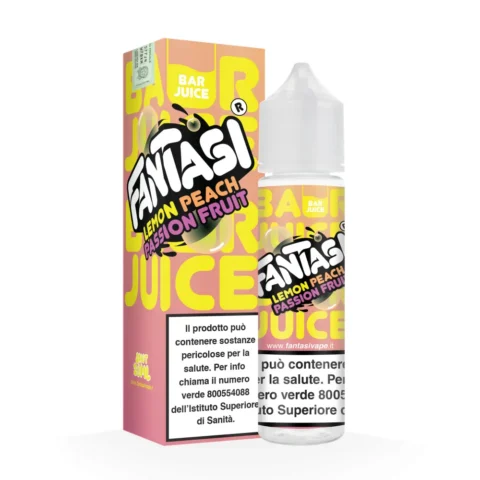 LEMON PEACH PASSION FRUIT - 20/60 - BAR JUICE - FANTASI - 20ml - 0 mg/ml