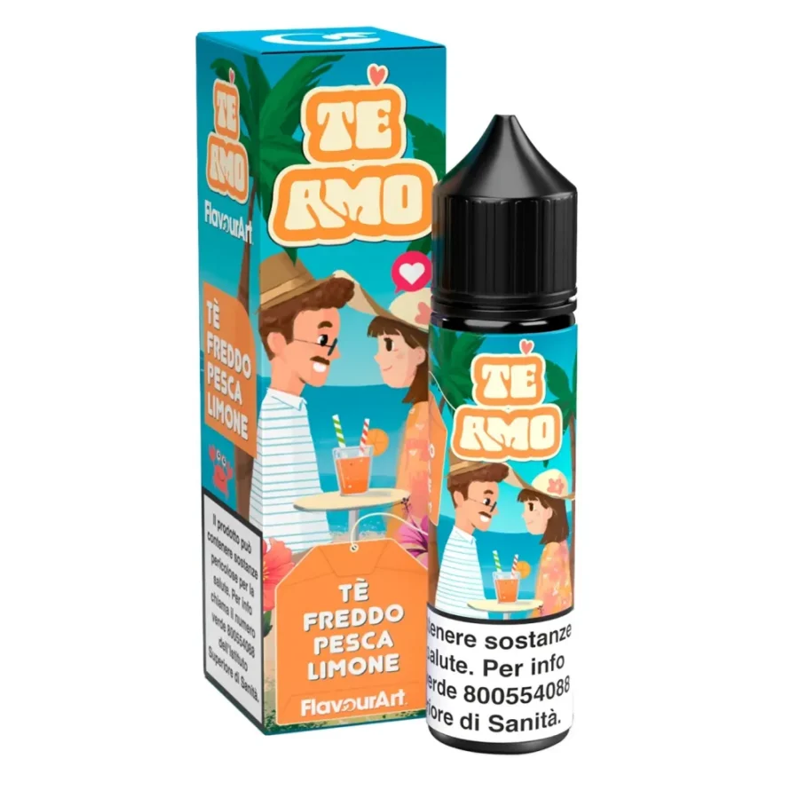 TE FREDDO PESCA LIMONE - 20/60 - FLAVOURART - 20ml - 0 mg/ml