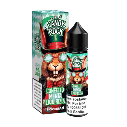CONFETTO MENTA LIQUIRIZIA - 20/60 - FLAVOURART - 20ml - 0 mg/ml