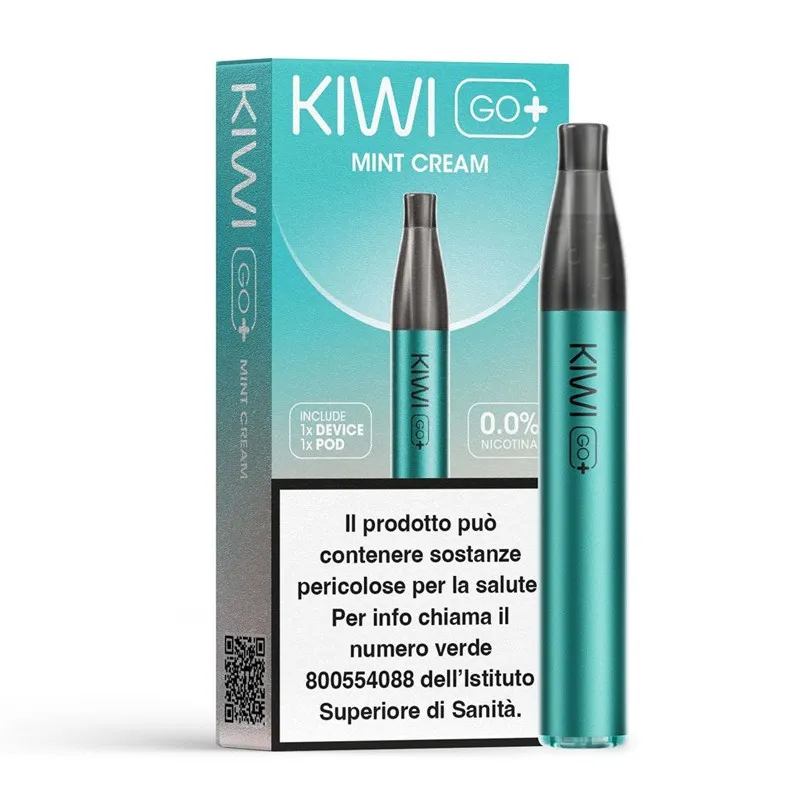 KIWI GO PLUS - STARTER KIT - MINT CREAM - 0 mg/ml - 2ml