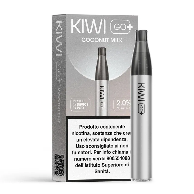 KIWI GO PLUS - STARTER KIT - COCONUT MILK - 0 mg/ml - 2ml