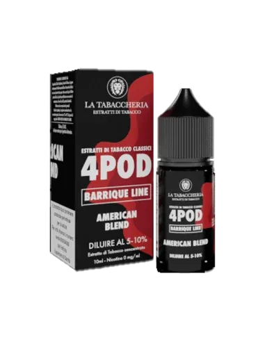 AMERICAN BLEND - AROMA - LA TABACCHERIA 4POD - 0 mg/ml