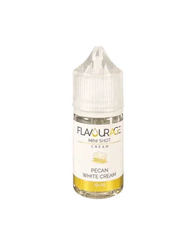 PECAN WHITE CREAM - 10/30 - FLAVOURAGE - 10ml - 0 mg/ml