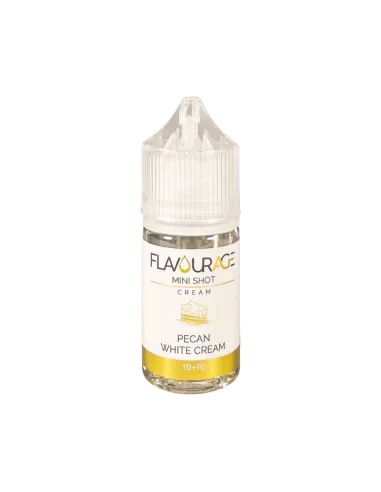 PECAN WHITE CREAM - 10/30 - FLAVOURAGE - 10ml - 0 mg/ml