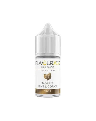 MORRIS MINT LICORICE - 10/30 - FLAVOURAGE - 10ml - 0 mg/ml