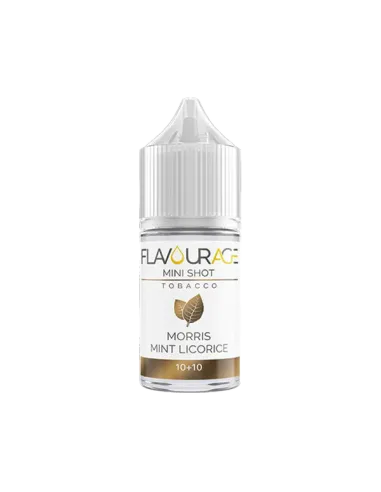 MORRIS MINT LICORICE - 10/30 - FLAVOURAGE - 10ml - 0 mg/ml