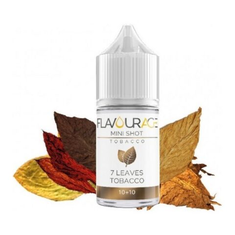 7 LEAVES TOBACCO - 10/30 - FLAVOURAGE - 10ml - 0 mg/ml