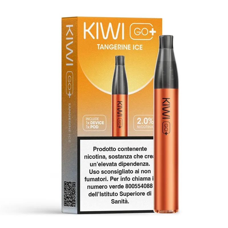KIWI GO PLUS - STARTER KIT - TANGERINE ICE - 0 mg/ml - 2ml