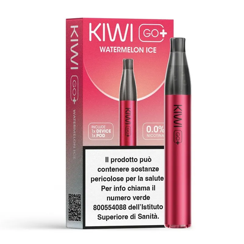 KIWI GO PLUS - STARTER KIT - WATERMELON ICE - 0 mg/ml - 2ml