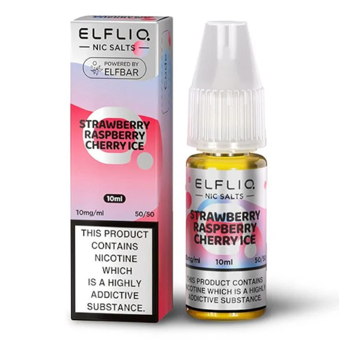 STRAWBERRY RASPBERRY CHERRY ICE - 20/60 - ELFLIQ - 20ml - 0 mg/ml