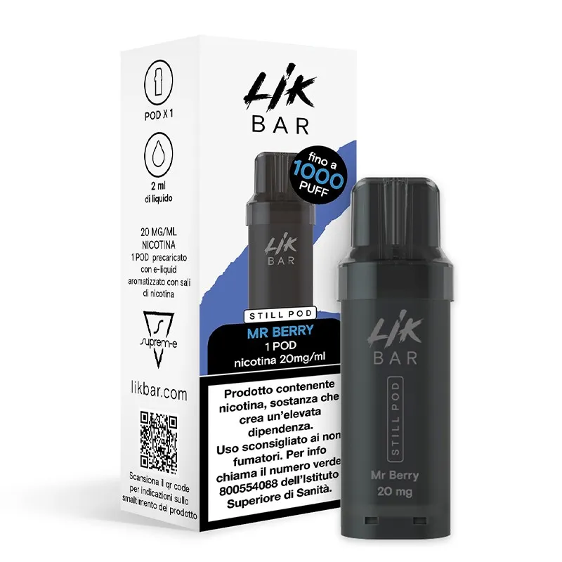 MR BERRY - LIK BAR STILL POD - 0 mg/ml - 2ml