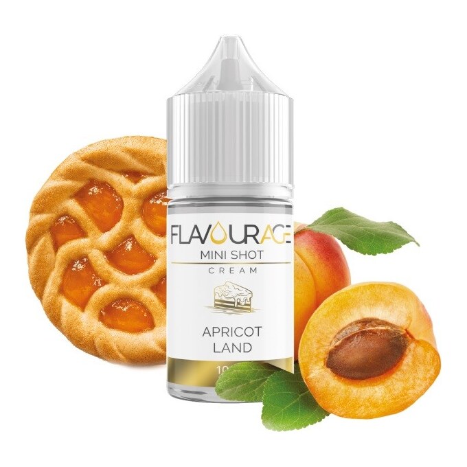 APRICOT LAND - 10/30 - FLAVOURAGE - 10ml - 0 mg/ml