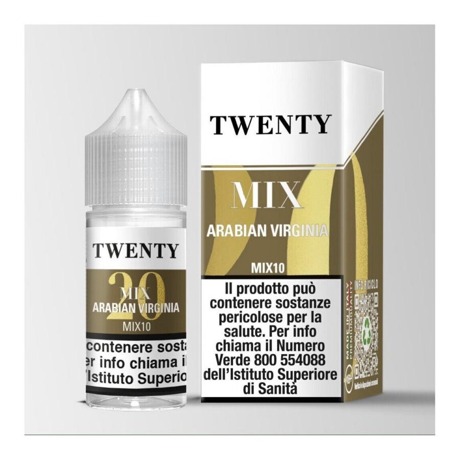 ARABIAN VIRGINIA - 10/30 - TWENTY MIX - TNT - 10ml - 0 mg/ml