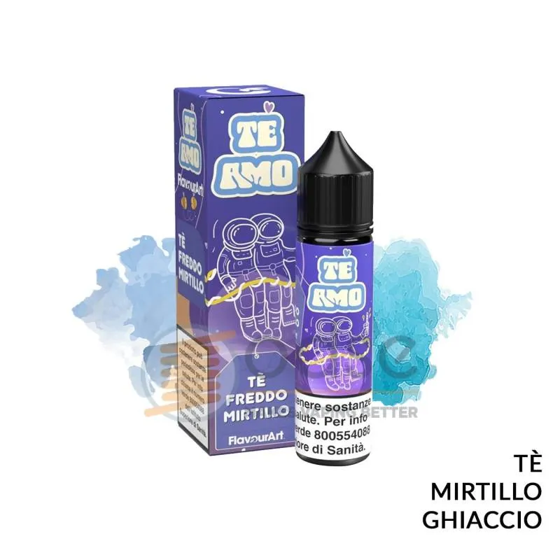 TE FREDDO MIRTILLO - 20/60 - FLAVOURART - 20ml - 0 mg/ml