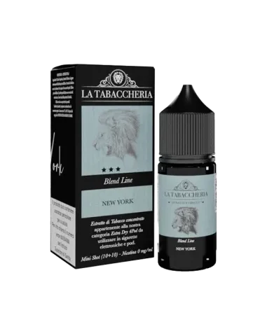 NEW YORK - 10/30 - EXTRA DRY 4POD - LA TABACCHERIA - 10ml - 0 mg/ml