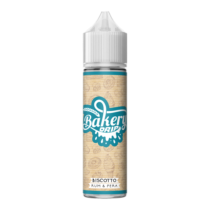 BAKERY DRIP - BISCOTTO RUM & PERA    - 20/60 - RELOADVAPE - 20ml - 0 mg/ml