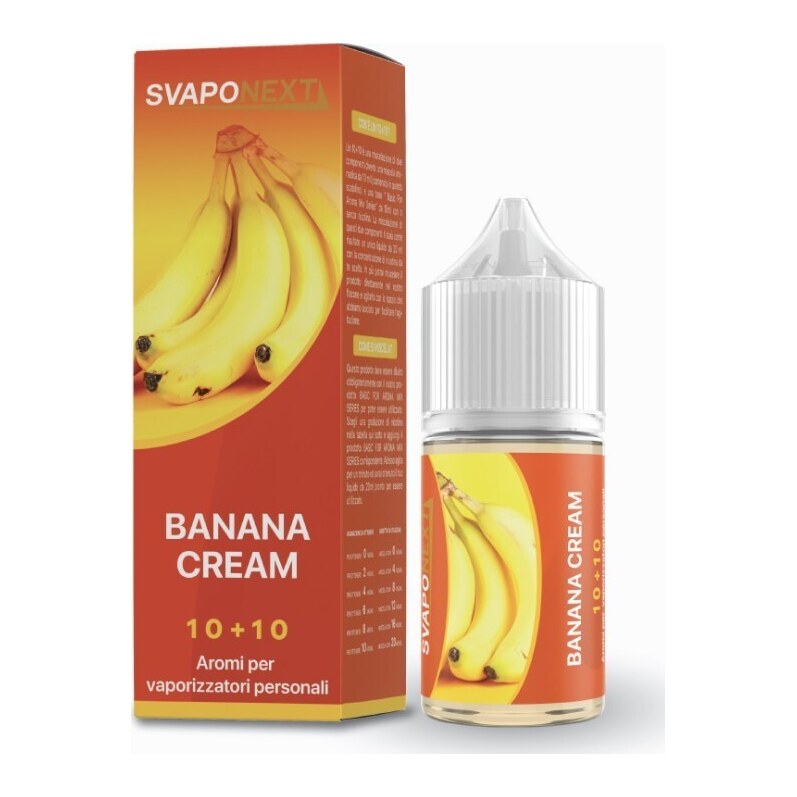 BANANA CREAM - 10/30 - SVAPONEXT - 10ml - 0 mg/ml
