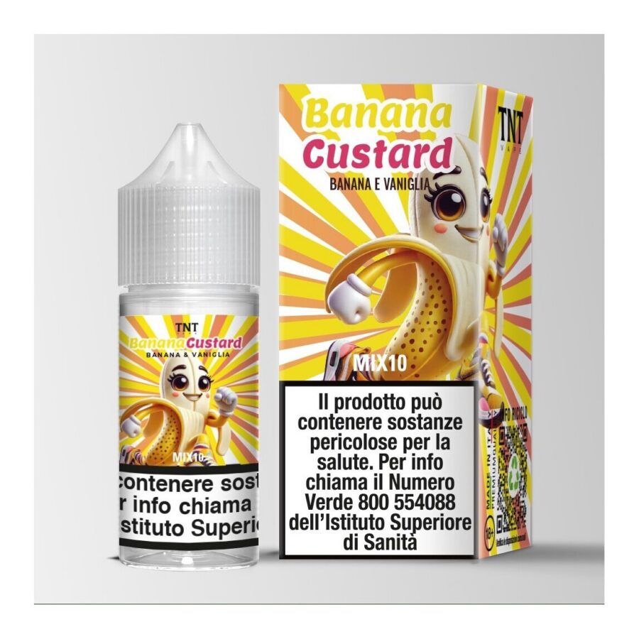 BANANA CUSTARD - 10/30 - TNT - 10ml - 0 mg/ml