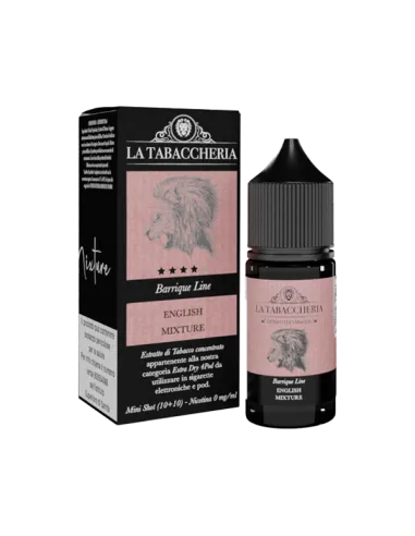 ENGLISH MIXTURE - 10/30 - EXTRA DRY 4POD - LA TABACCHERIA - 10ml - 0 mg/ml