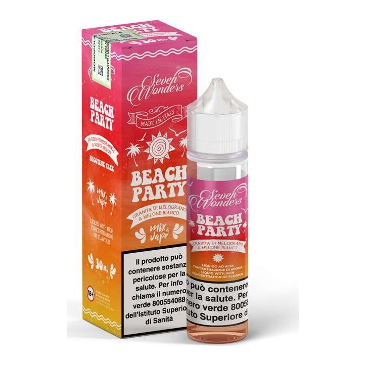 BEACHPARTY - MIX 30/60 - SEVEN WONDERS - 30ml - 0 mg/ml