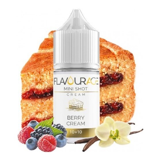 BERRY CREAM - 10/30 - FLAVOURAGE - 10ml - 0 mg/ml