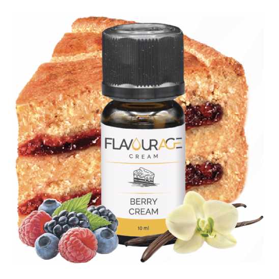 BERRY CREAM - AROMA - FLAVOURAGE - 10ml - 0 mg/ml