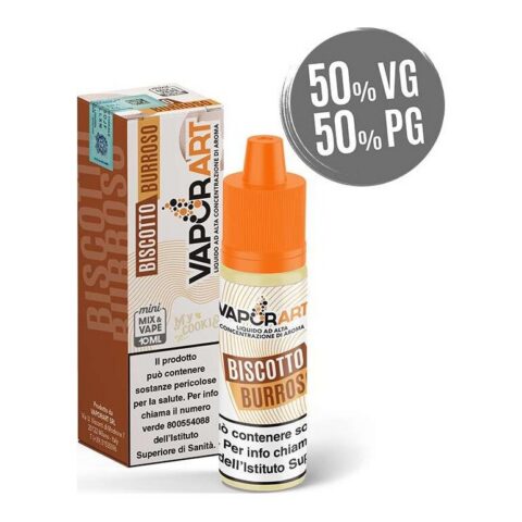 BISCOTTO BURROSO - 10/20 - VAPORART - 10ml - 0 mg/ml