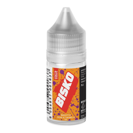 BISKO  - 10/30 - CARAMELLO - RELOADVAPE - 10ml - 0 mg/ml