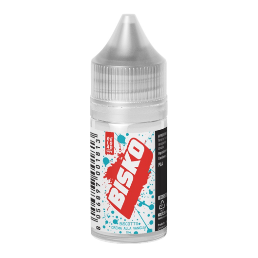 BISKO  - 10/30 - VANIGLIA - RELOADVAPE - 10ml - 0 mg/ml