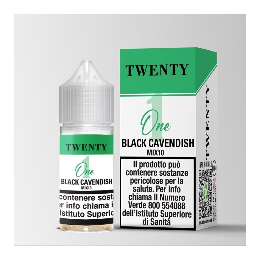 BLACK CAVENDISH - 20/60 - TWENTY ONE - TNT - 20ml - 0 mg/ml