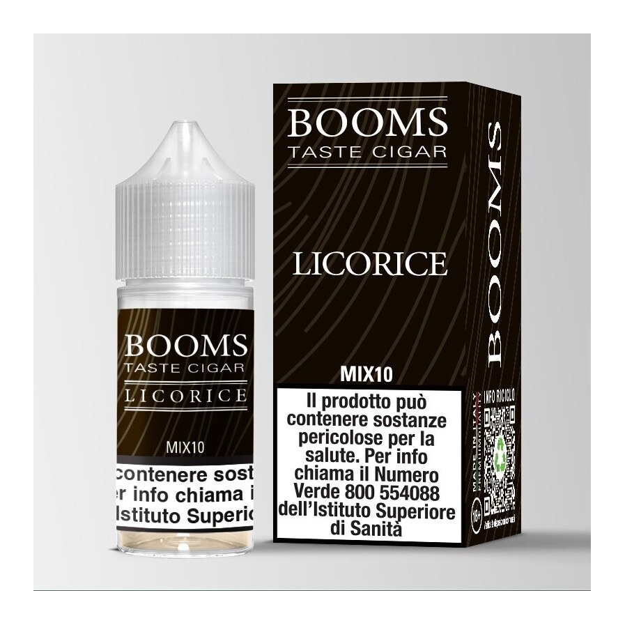 BOOMS LICORICE - 10/30 - TNT - 10ml - 0 mg/ml