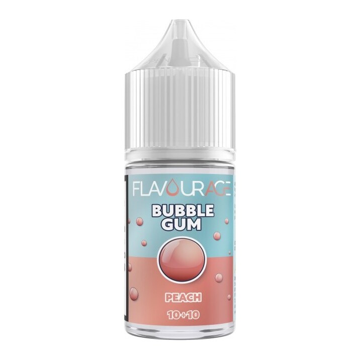 BUBBLEGUM PEACH  - 10/30 - FLAVOURAGE - 10ml - 0 mg/ml