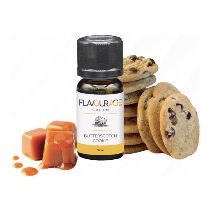 BUTTERSCOTCH COOKIE - AROMA - FLAVOURAGE - 10ml - 0 mg/ml