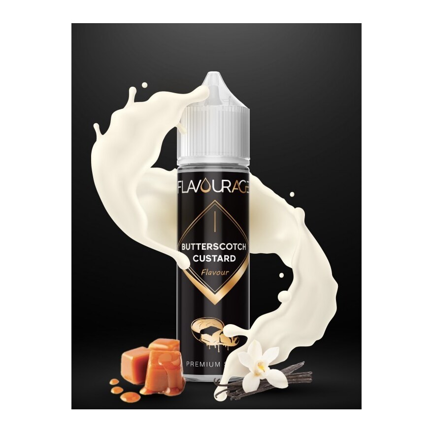 BUTTERSCOTCH CUSTARD - 20/60 - FLAVOURAGE - 20ml - 0 mg/ml