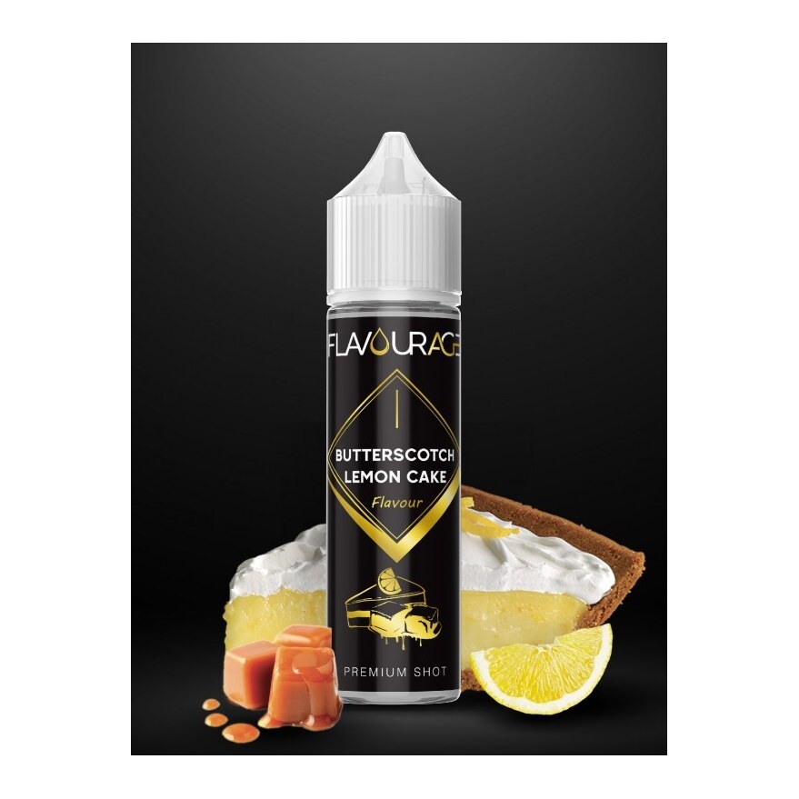 BUTTERSCOTCH LEMON CAKE - 20/60 - FLAVOURAGE - 20ml - 0 mg/ml