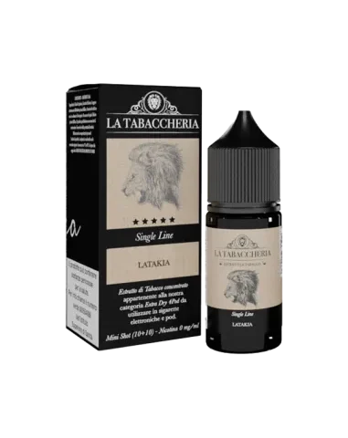 LATAKIA - 10/30 - EXTRA DRY 4POD - LA TABACCHERIA - 10ml - 0 mg/ml