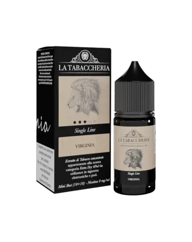 VIRGINIA - 10/30 - EXTRA DRY 4POD - LA TABACCHERIA - 10ml - 0 mg/ml