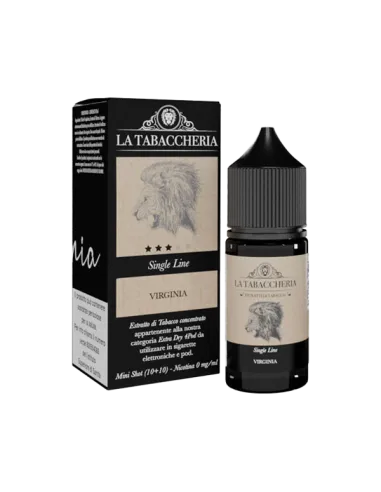 VIRGINIA - 10/30 - EXTRA DRY 4POD - LA TABACCHERIA - 10ml - 0 mg/ml