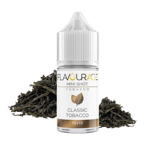 CLASSIC TOBACCO - 20/60 - FLAVOURAGE - 20ml - 0 mg/ml