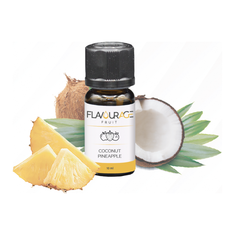 COCONUT PINEAPPLE - AROMA - FLAVOURAGE - 10ml - 0 mg/ml