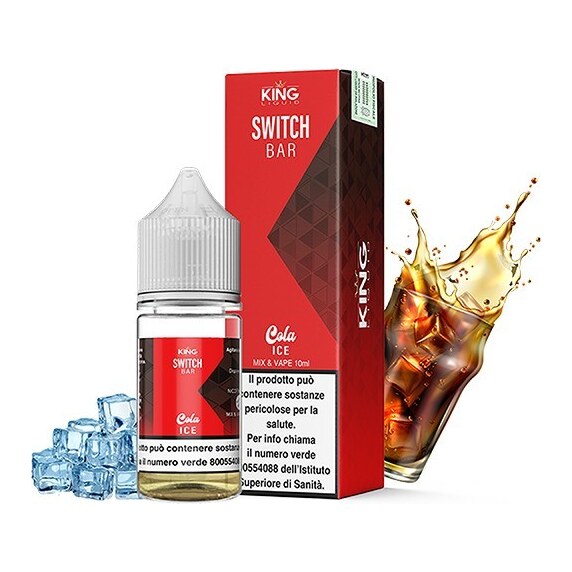 COLA ICE - 10/30 - SWITCH BAR - KING LIQUID - 10ml - 0 mg/ml