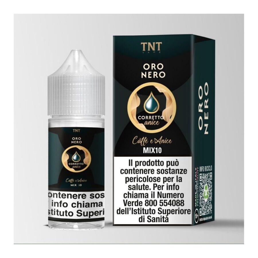 CORRE ANICE - 10/30 - ORO NERO - TNT - 10ml - 0 mg/ml
