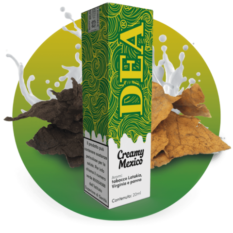 CREAMY MEXICO - 20/60 - DEA FLAVOR - 20ml - 0 mg/ml