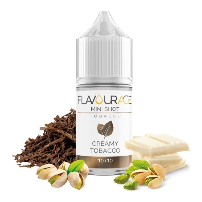 CREAMY TOBACCO - 20/60 - FLAVOURAGE - 20ml - 0 mg/ml