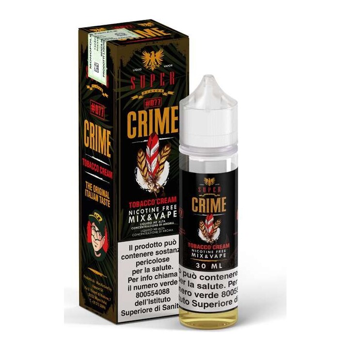 CRIME - MIX 30/60 - SUPER FLAVOR - 30ml - 0 mg/ml